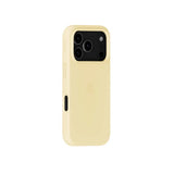 iPhone 18 Pro Max / 17 Pro Max Holdit Soft Touch MagSafe Silikone Mobil Cover - Butter Yellow