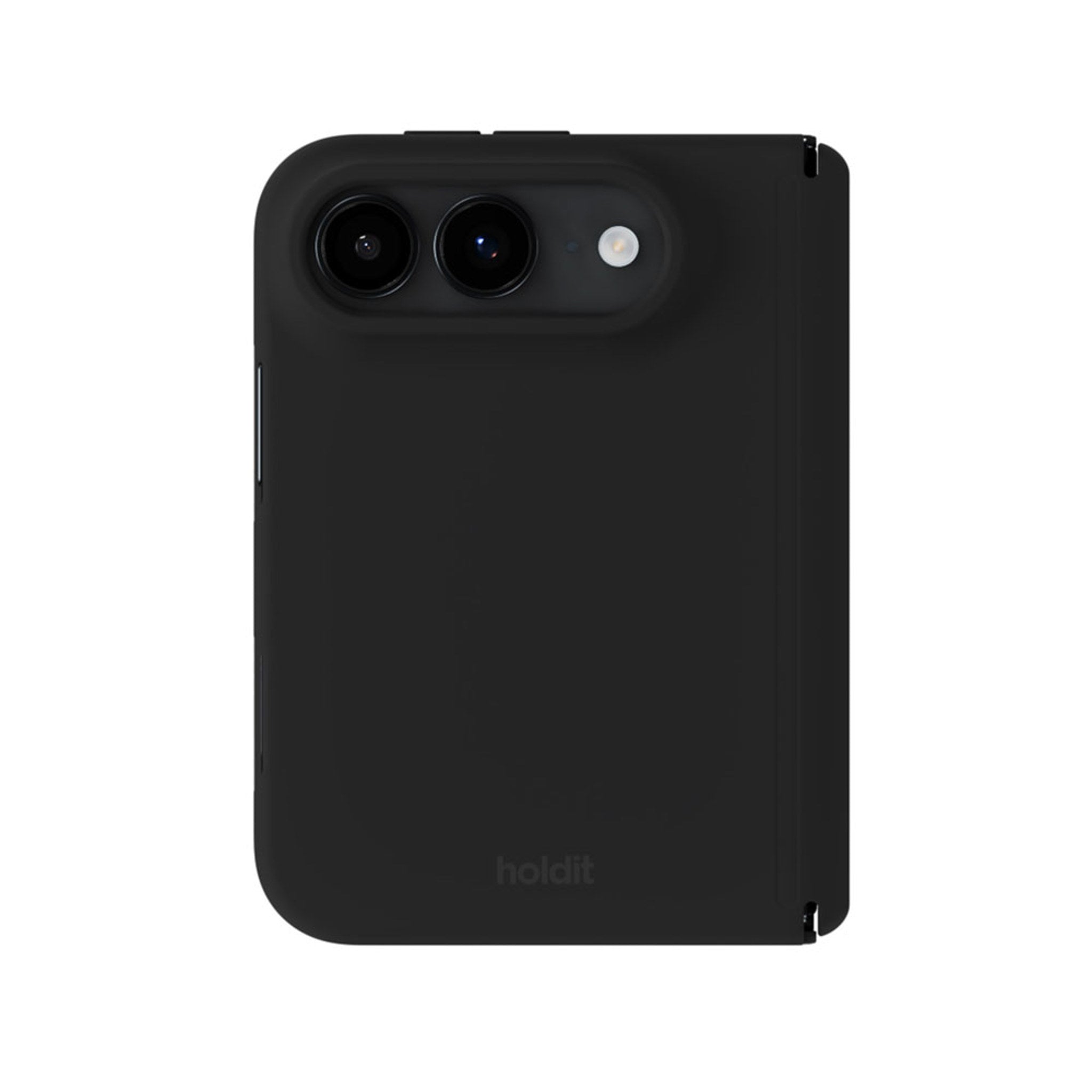 iPhone Duo Holdit Soft Touch Silikone Cover - Black