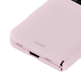 iPhone Duo Holdit Soft Touch Silikone Cover - Pale Pink