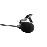 BOYA BY-M1 6m Clip-On Mikrofon m. 3.5mm Minijack - Sort