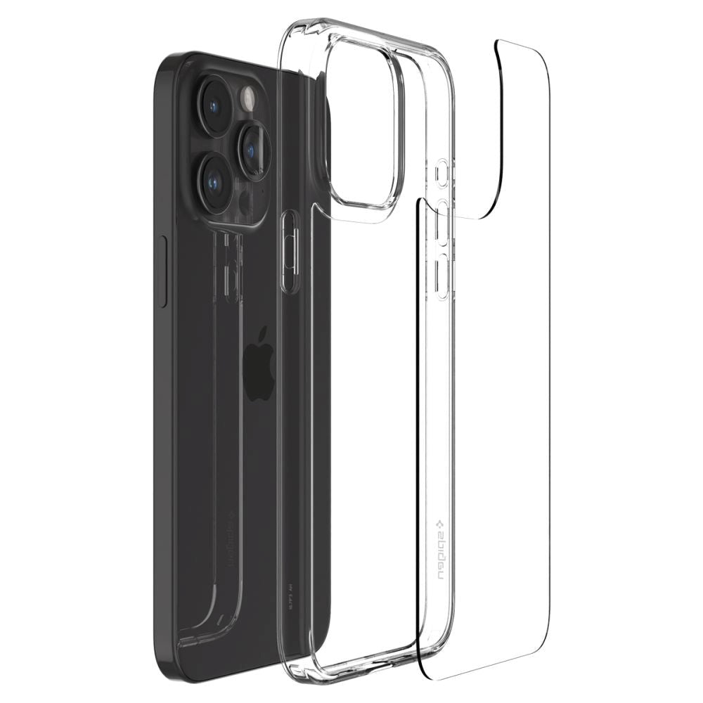 iPhone 15 Pro Spigen Air Skin Case - Gennemsigtig