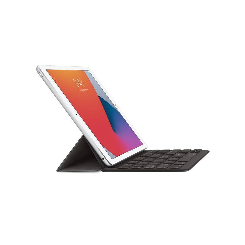 iPad 10.2" (2021 / 2020 / 2019) / Air (2019) / Pro 10.5" Apple Cover med Indbygget Tastatur - DanskTastatur - Sort