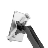 Deltaco Adapter Klemme til Tablet - Låsefunktion - Mål: 7.9 - 12.5" - Hvid