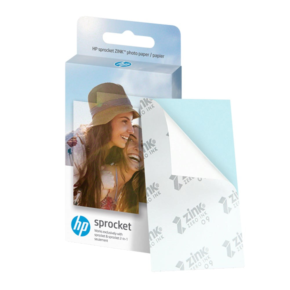 HP Sprocket / Spocket 2-in-1 Fotopapir 5 x 7,6 cm - 20 stk.