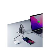 Anker 735 Vægoplader 65W m. 1 x USB-A & 2 x USB-C - Sort