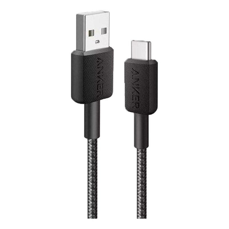 Anker 322 Nylon USB-C Kabel 15W / 1.8m - Sort