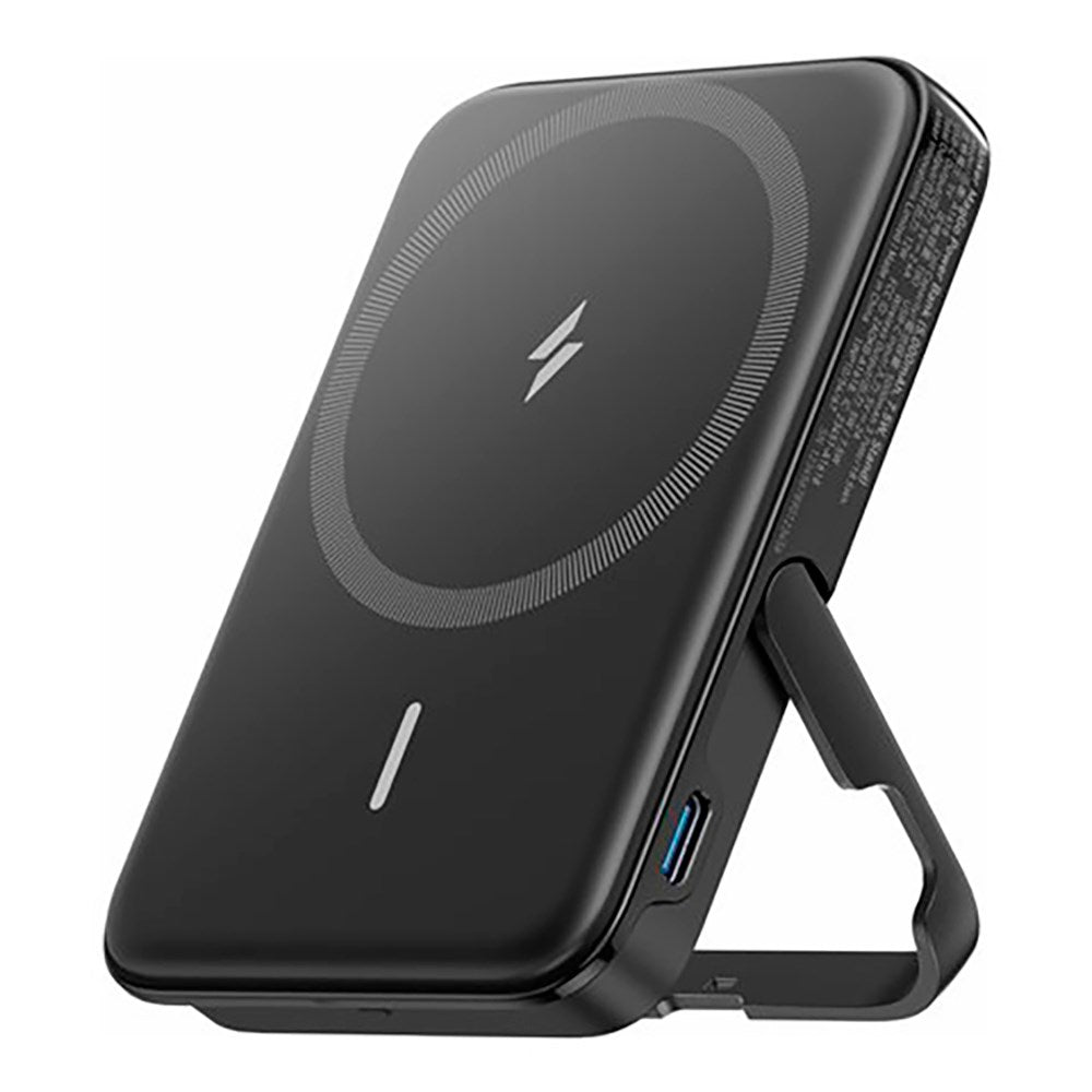 Anker 322 MagGo Battery 12W Trådløs Powerbank 5.000 mAh - MagSafe Kompatibel - Sort