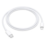 Original Apple USB-C til Lightning Kabel 1 m. (MUQ93ZM/A) - Hvid