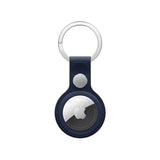 Original Apple AirTag 1. & 2. Gen. FineWoven Holder m. Nøglering - Deep Blue (MA7H4ZM/A)