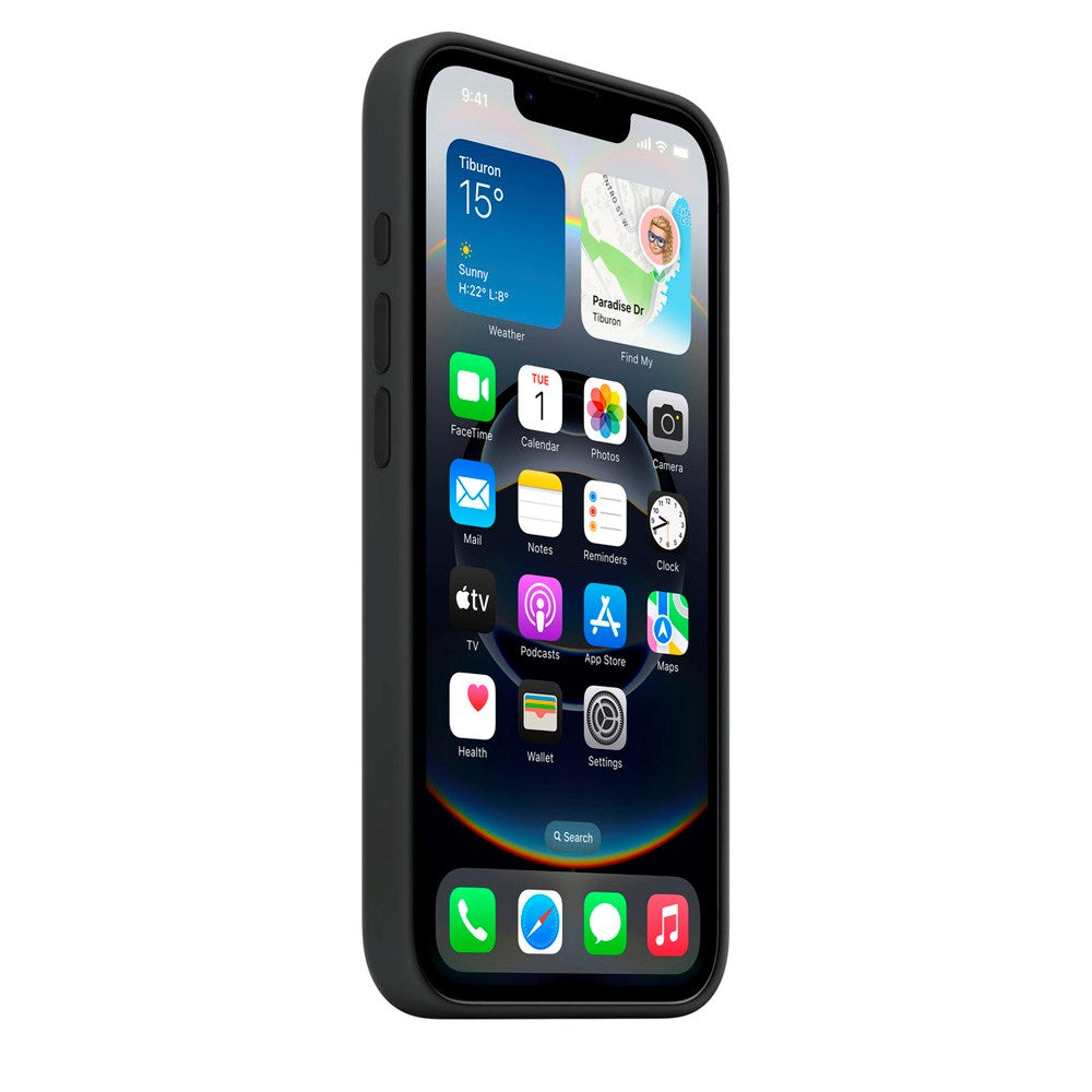 Original Apple iPhone 17e / 16e Silikone Bagside Cover - Black (MD3N4ZM/A)