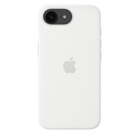 Original Apple iPhone 16e Silikone Bagside Cover - White (MD3P4ZM/A)