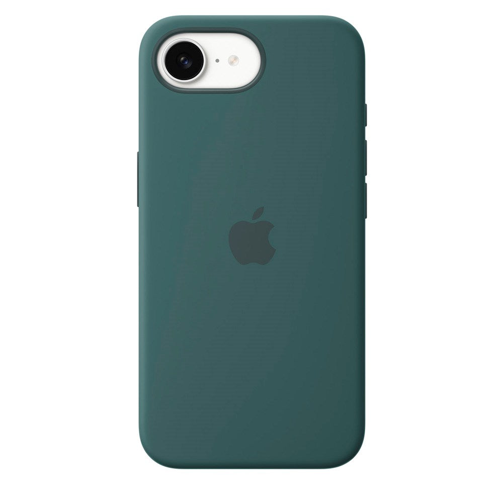 Original Apple iPhone 17e / 16e Silikone Bagside Cover - Lake Green (MD3X4ZM/A)