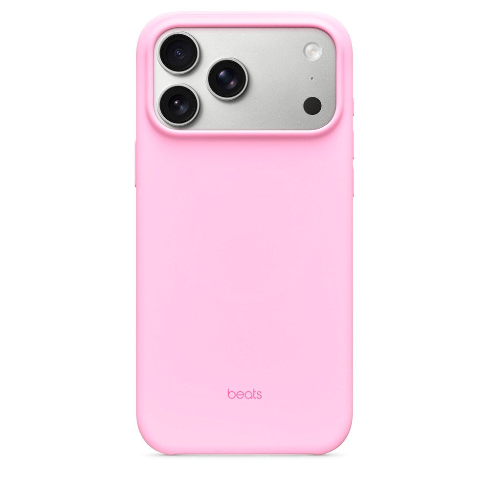 iPhone 17 Pro Max Original Apple Beats Bagside Cover - MagSafe Kompatibel - Pebble Pink