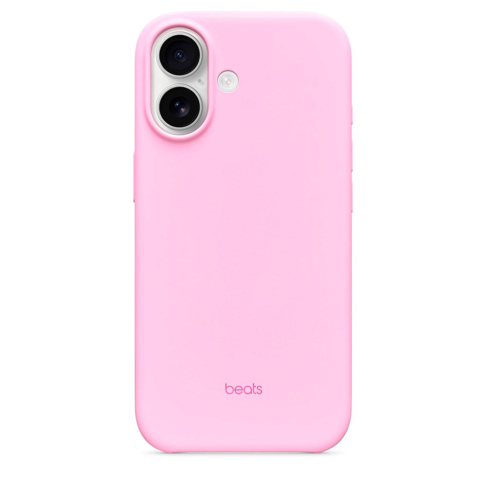 iPhone 17 Original Apple Beats Bagside Cover - MagSafe Kompatibel - Pebble Pink