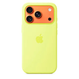 iPhone 17 Pro Original Apple Silikone Cover - MagSafe Kompatibel - Neon Yellow (MGFF4ZM/A)
