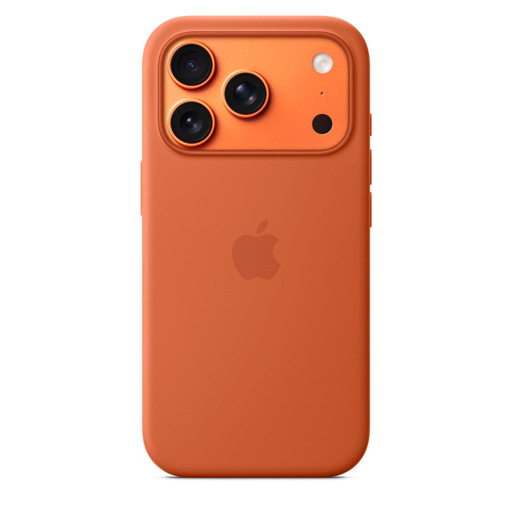 iPhone 17 Pro Original Apple Silikone Cover - MagSafe Kompatibel - Terra Cotta (MGFJ4ZM/A)