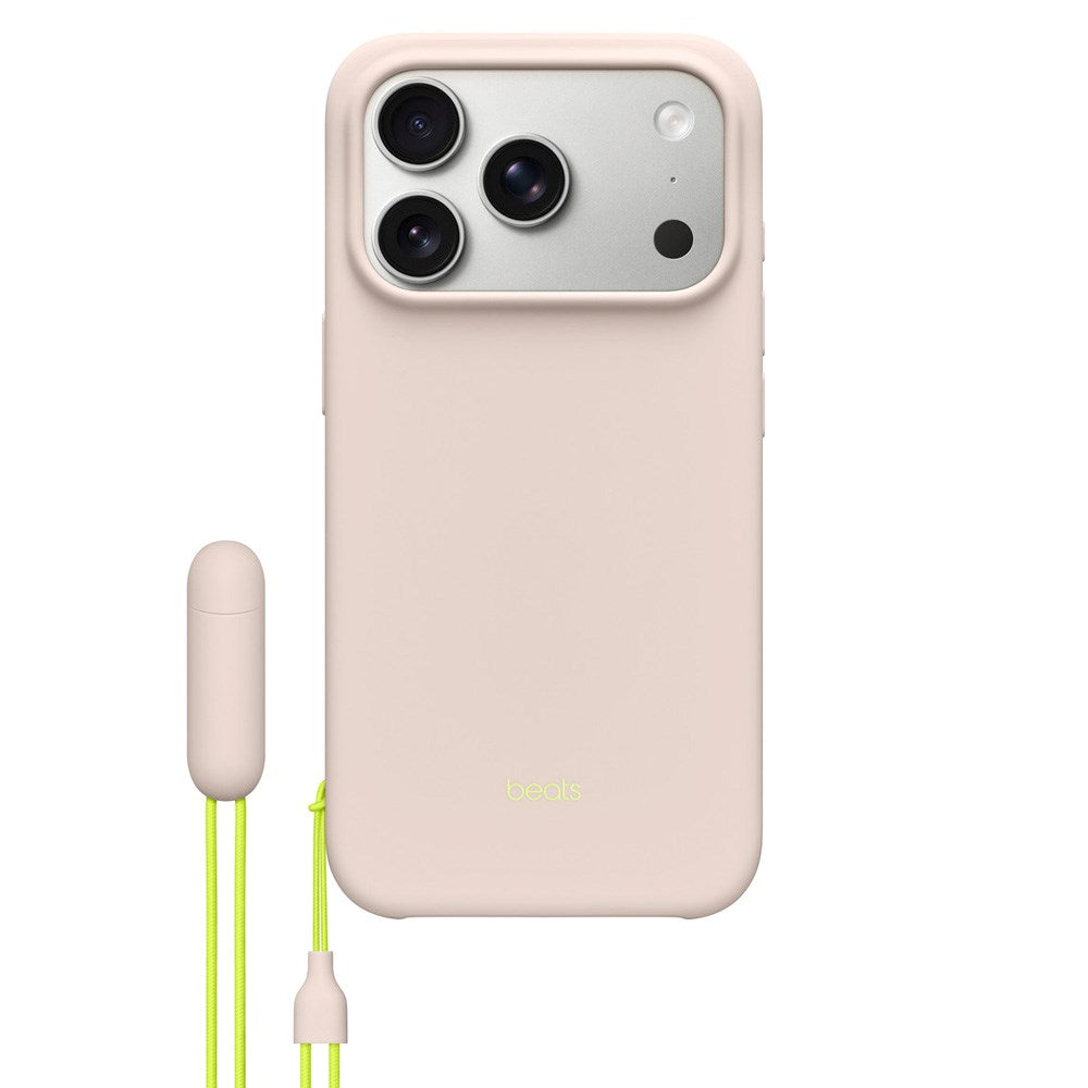 iPhone 17 Pro Original Apple Beats Cover m. Strop - MagSafe Kompatibel - Lime Stone