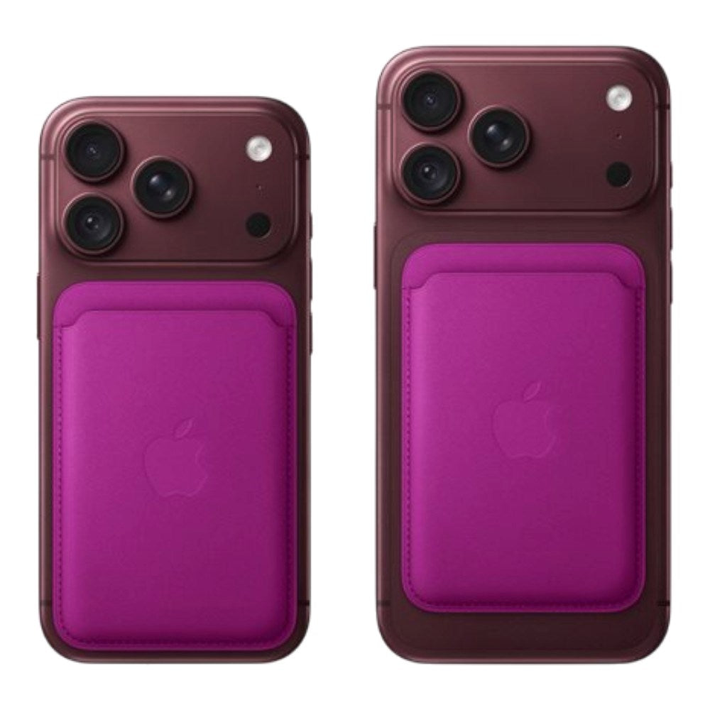 Original Apple FineWoven Kortholder - MagSafe Kompatibel - Magenta (MK9G4ZM/A)