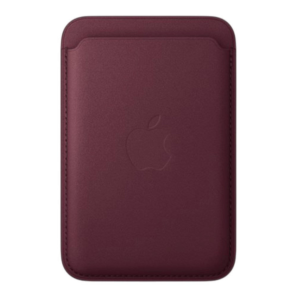 Original Apple FineWoven Kortholder - MagSafe Kompatibel - Burgundy (MK9H4ZM/A)
