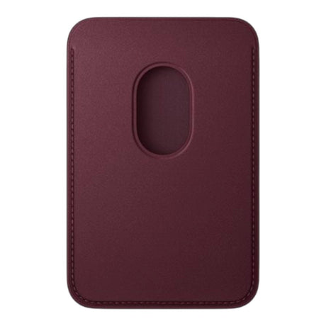 Original Apple FineWoven Kortholder - MagSafe Kompatibel - Burgundy (MK9H4ZM/A)