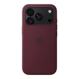 iPhone 18 Pro Original Apple Silikone Cover - MagSafe Kompatibel - Burgundy (MK8U4ZM/A)