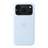 iPhone 18 Pro Original Apple Silikone Cover - MagSafe Kompatibel - Crisp Blue (MK8W4ZM/A)