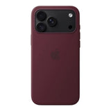 iPhone 18 Pro Max Original Apple Silikone Cover - MagSafe Kompatibel - Burgundy (MK914ZM/A)