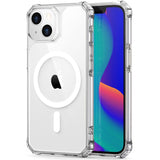 iPhone 14 Plus ESR Air Armor Halolock Bagside Cover - MagSafe Kompatibel - Gennemsigtig