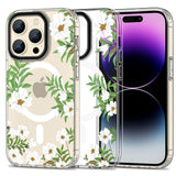 iPhone 15 Pro Tech-Protect MagMood Bagside Cover - MagSafe Kompatibel - Spring Daisy