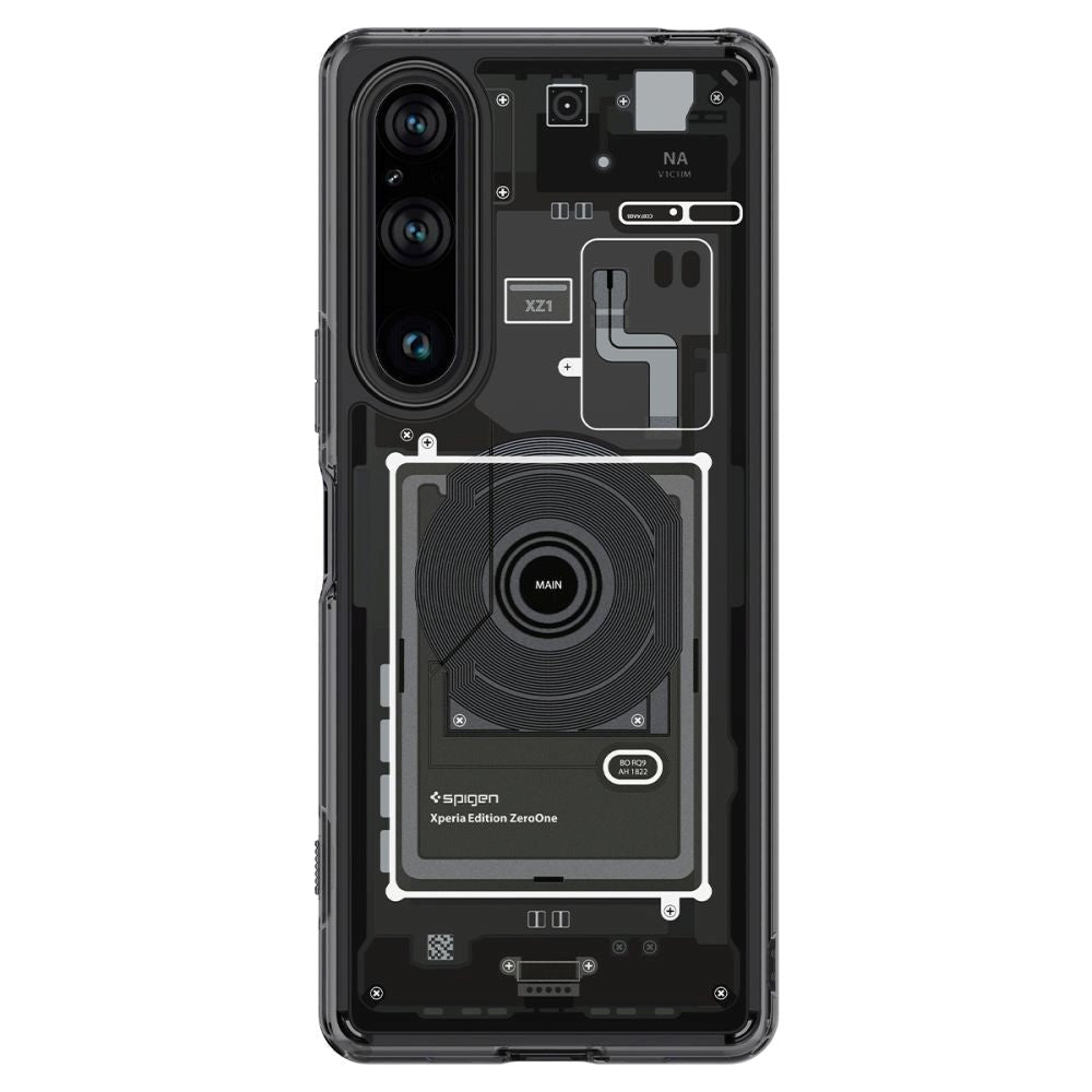 Sony Xperia 1 V Spigen Ultra Hybrid Bagside Cover - Zero-One