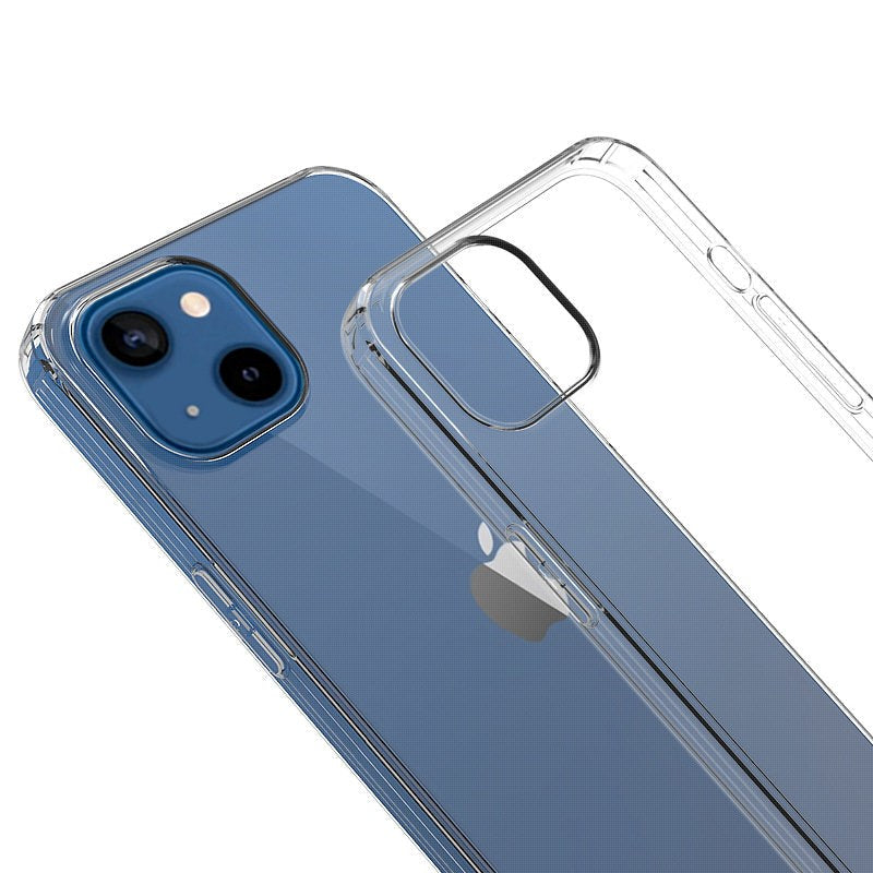 iPhone 13 Pro Max Hurtel Ultra Clear Fleksibel Plastik Bagside Cover - Gennemsigtig