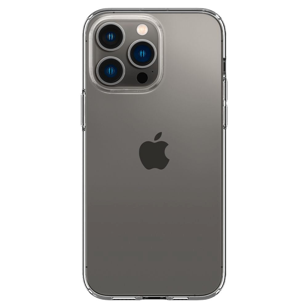 iPhone 14 Pro Spigen Liquid Crystal Bagside Cover - Gennemsigtig