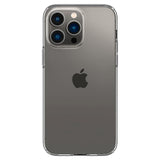 iPhone 14 Pro Spigen Liquid Crystal Bagside Cover - Gennemsigtig