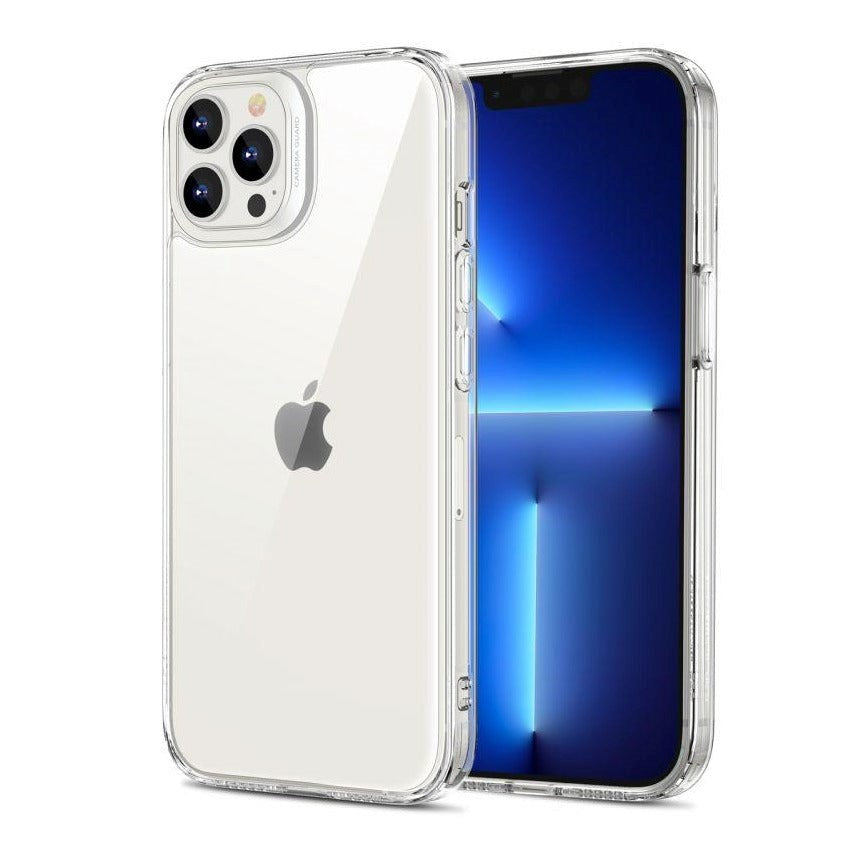 iPhone 13 Pro - ESR Ice Shield Hybrid Air-Guard Bagside Cover - Gennemsigtig