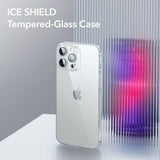 iPhone 14 Pro ESR Ice Shield Hybrid Air-Guard Bagside Cover - Gennemsigtig