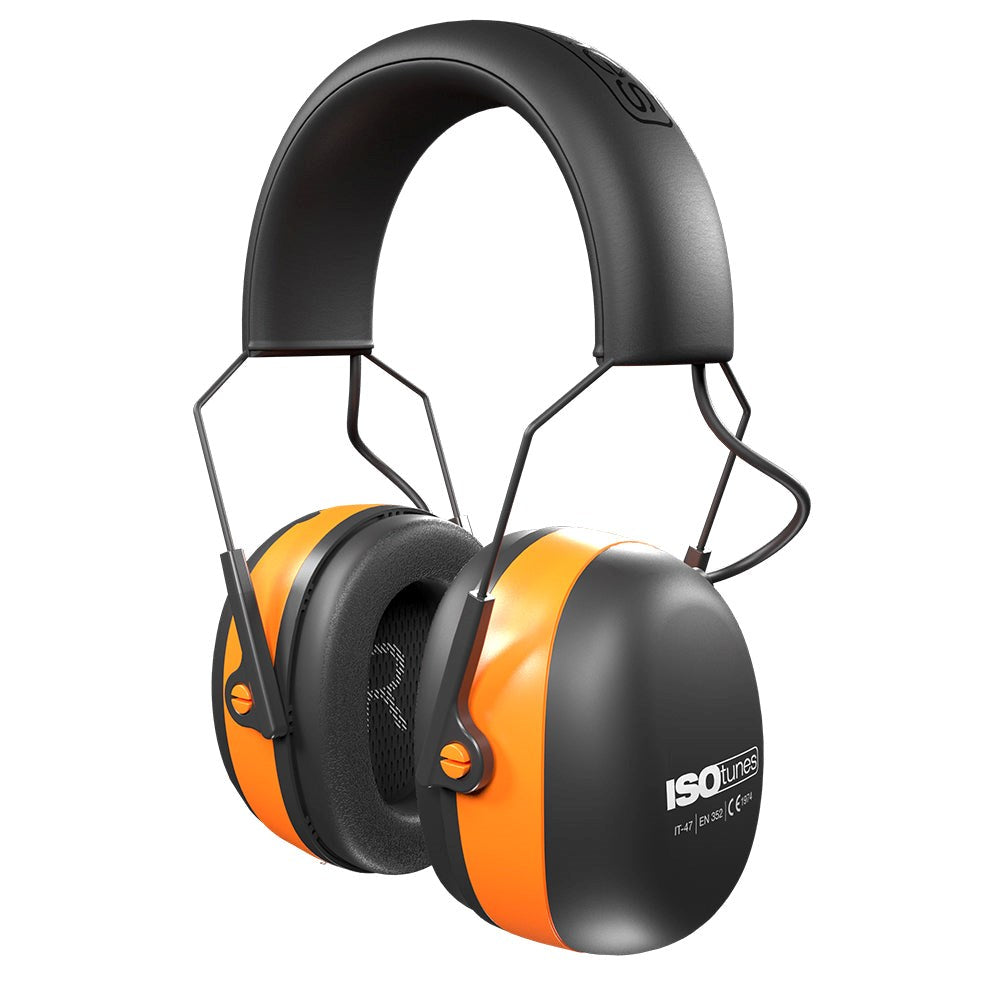 ISOtunes Air Defender EN352 Høreværn Bluetooth - Sort / Orange