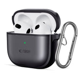 Tech-Protect MagMat Beskyttelsescover til Apple AirPods 4 - Sort