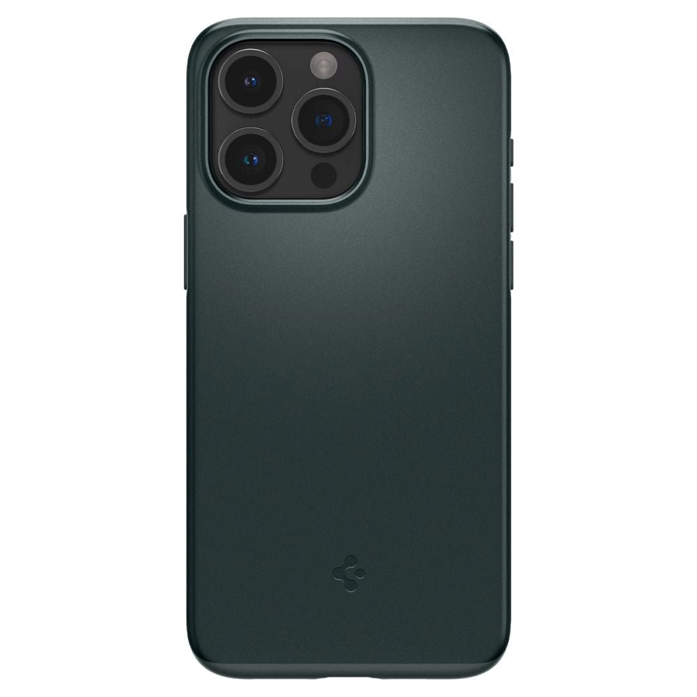 iPhone 15 Pro Spigen Thin Fit Case - Abyss Green