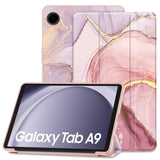 Samsung Galaxy Tab A9 Tech-Protect Smartcase Cover Tri-fold - Marble