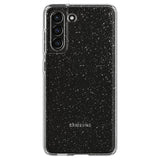 Spigen Samsung Galaxy S21 FE (5G) Liquid Crystal Glitter Cover - Gennemsigtig