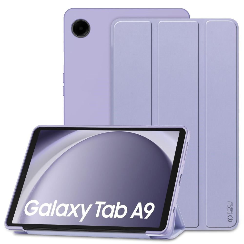 Samsung Galaxy Tab A9 Tech-Protect Smartcase Cover Tri-fold - Violet