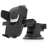 Tech-Protect V2 Universal Windshield & Dash Mount - Mobilholder Til Bilen - Max Mobil: 60 x 90mm - Sort