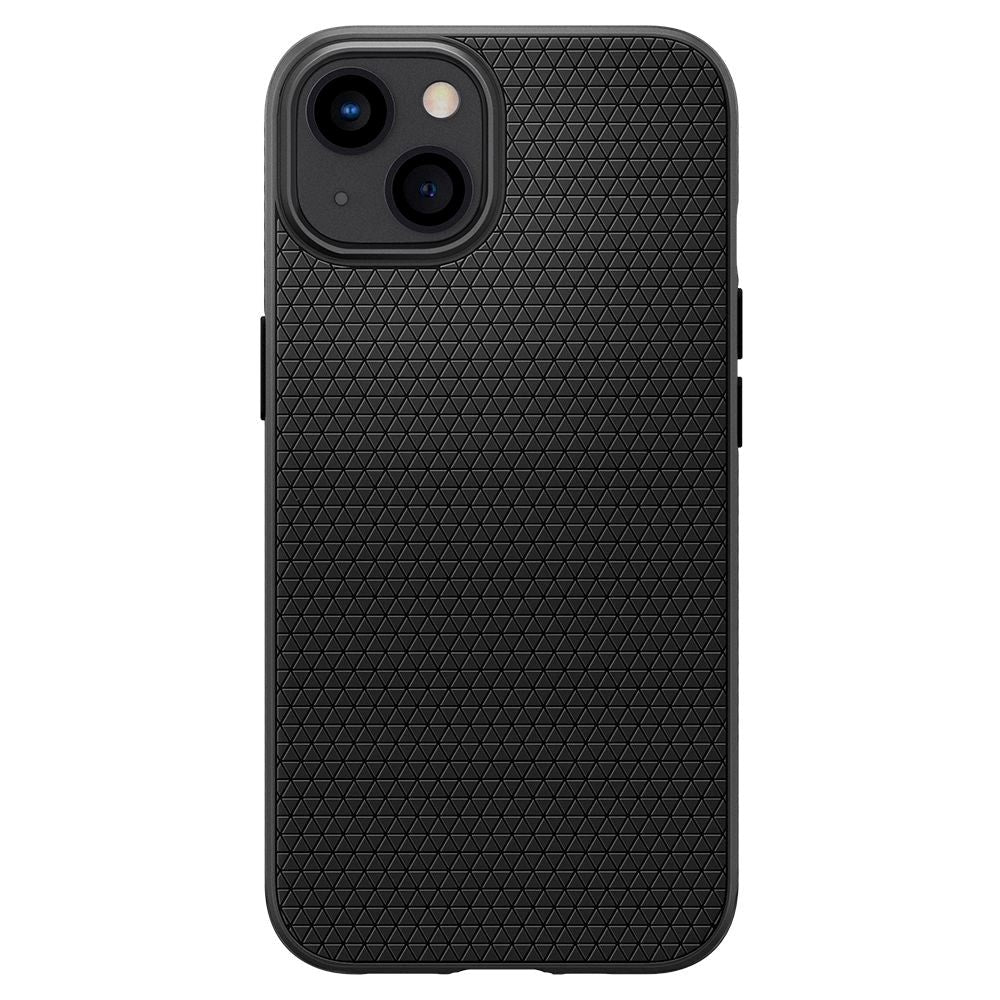 iPhone 13 Spigen Liquid Air Bagside Cover - Sort