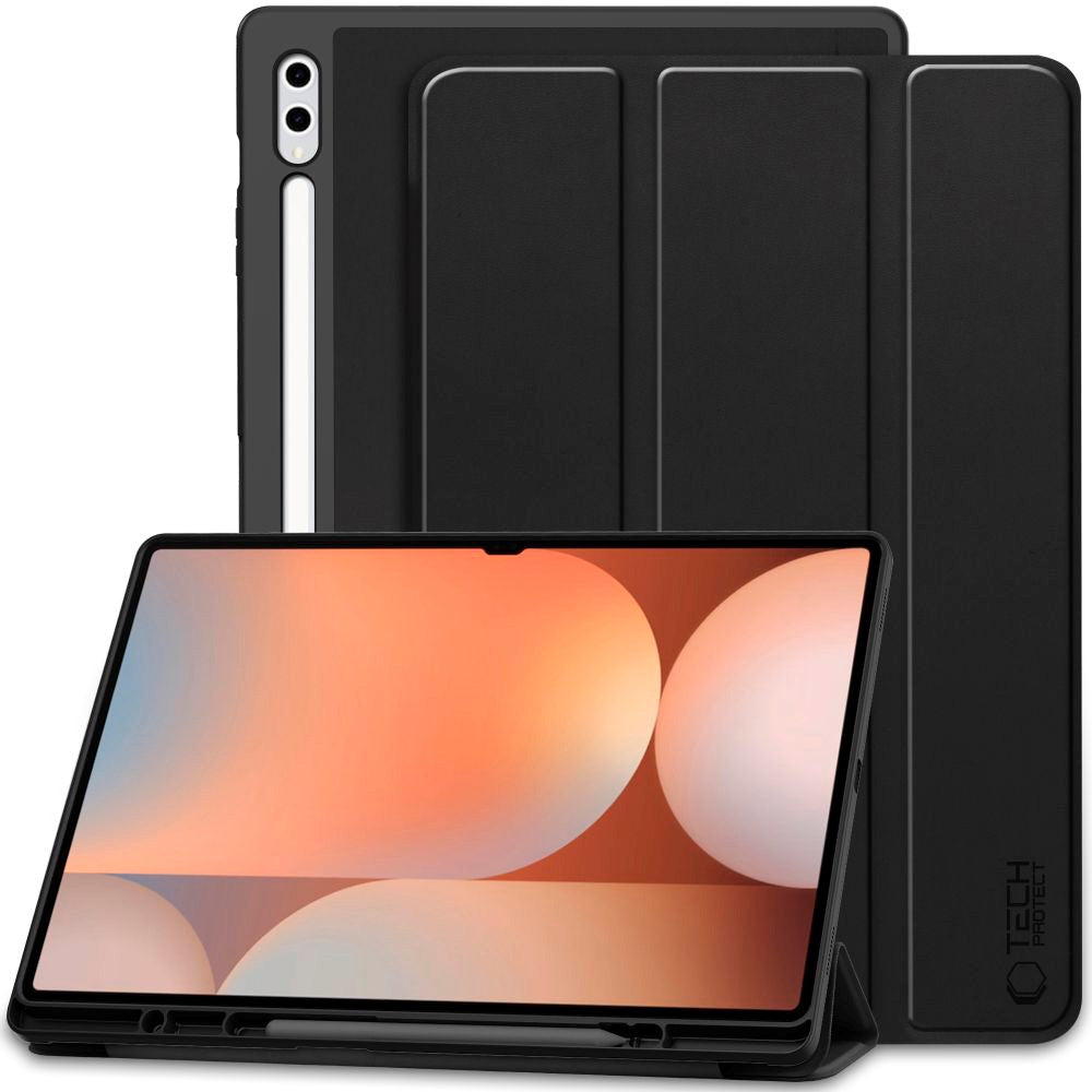 Tech-Protect SC Pen Cover til Galaxy Tab S8 Ultra / S9 Ultra / S10 Ultra 14.6 - Sort