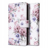 Xiaomi Poco C65 / Redmi 13C Tech-Protect Flip Wallet m. Pung - Blossom Flower