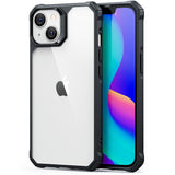 iPhone 14 Plus Bagside Cover ESR Air Armor Clear Hard Case - Gennemsigtig / Sort