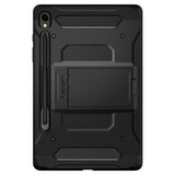 Samsung Galaxy Tab S9 Spigen Tough Armor Pro Bagside Cover m. S-Pen Holder & Kickstand - Sort