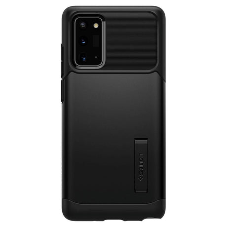 Samsung Galaxy Note 20 Cover Spigen Slim Armor - Sort