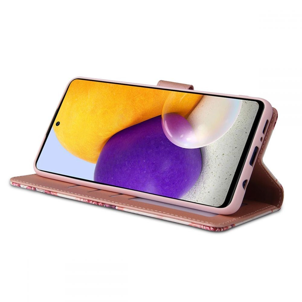 Samsung Galaxy A72 (4G/5G) Tech-Protect Marble Cover m. Pung - Pink