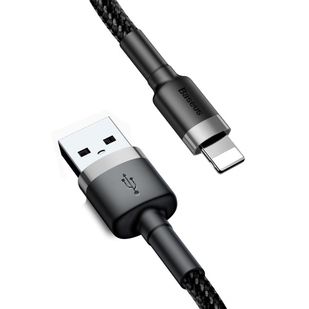 Baseus Cafule USB-A til Lightning Kabel - 0.5m - Sort